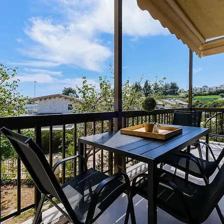 Appartement Blue Wave In Hanioti, 150m From The Sea *