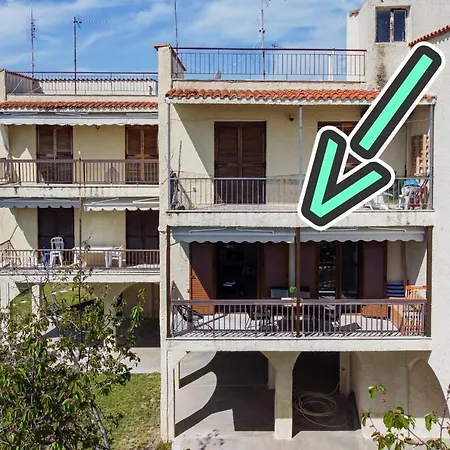 Appartement Blue Wave In Hanioti, 150m From The Sea Chaniotis